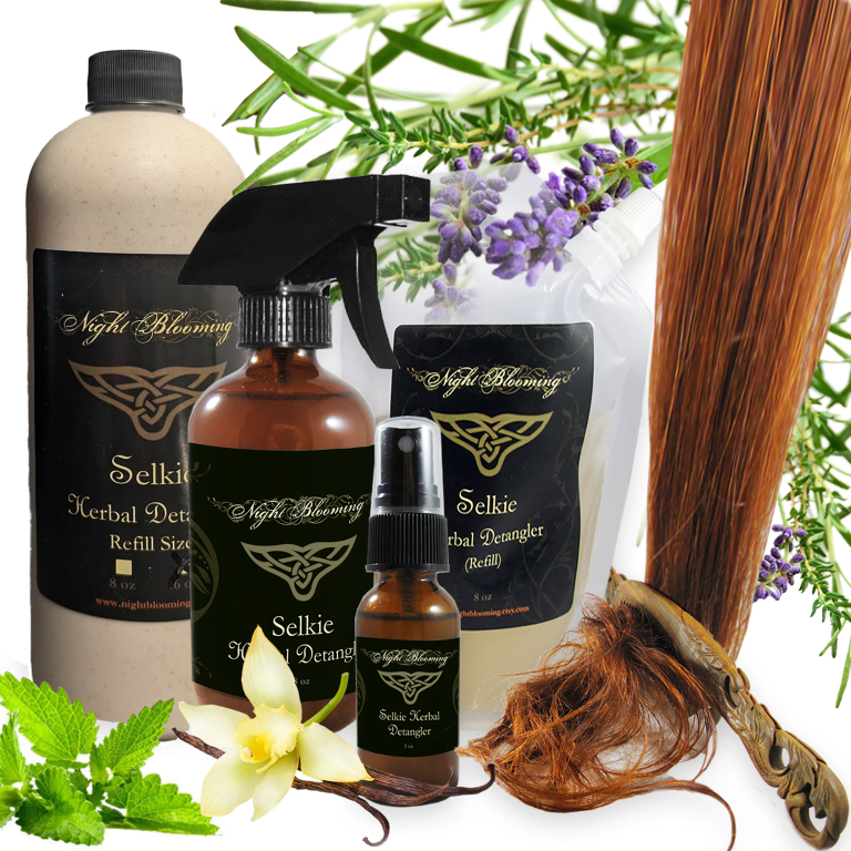 Selkie Natural Hair Detangler.